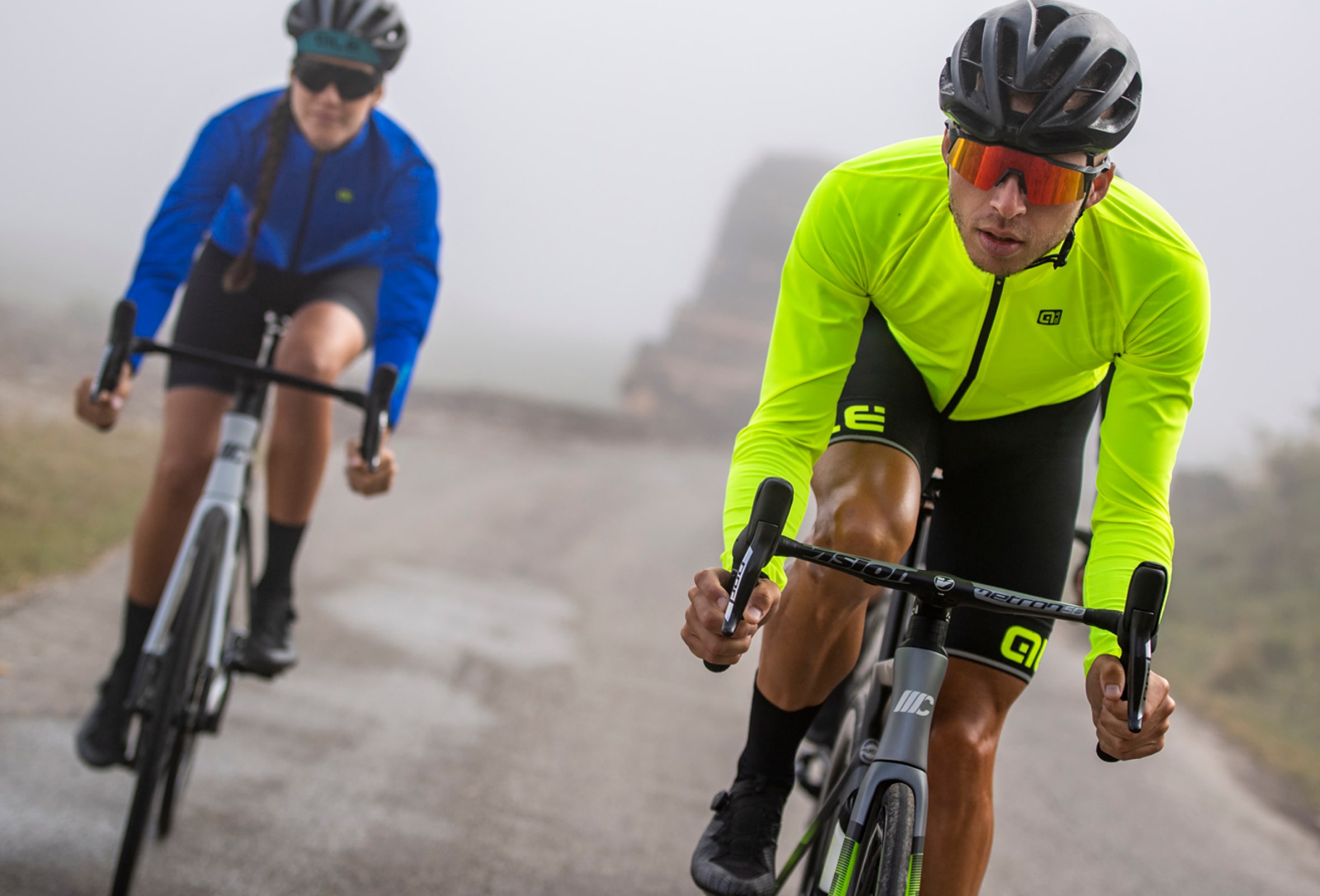 Kurtka rowerowa męska Alé Cycling Klimatik Guscio Racing Rainproof